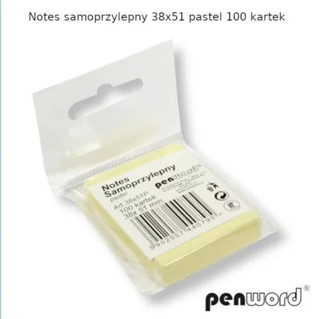 Notes samoprzylepny51*38